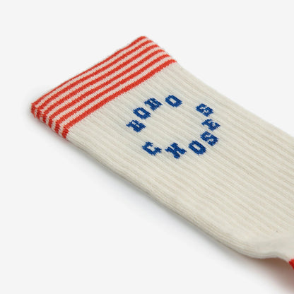 成人款白色棉袜