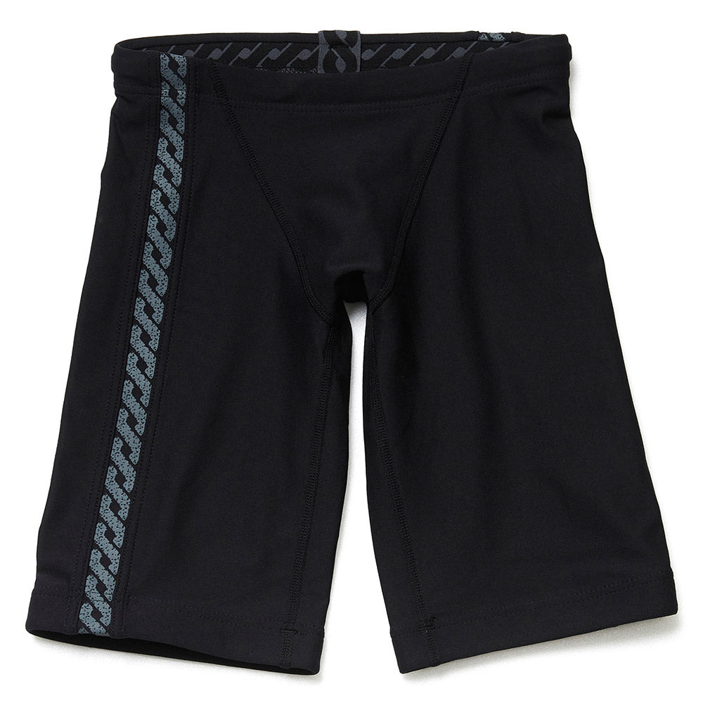 男童黑色专业泳裤