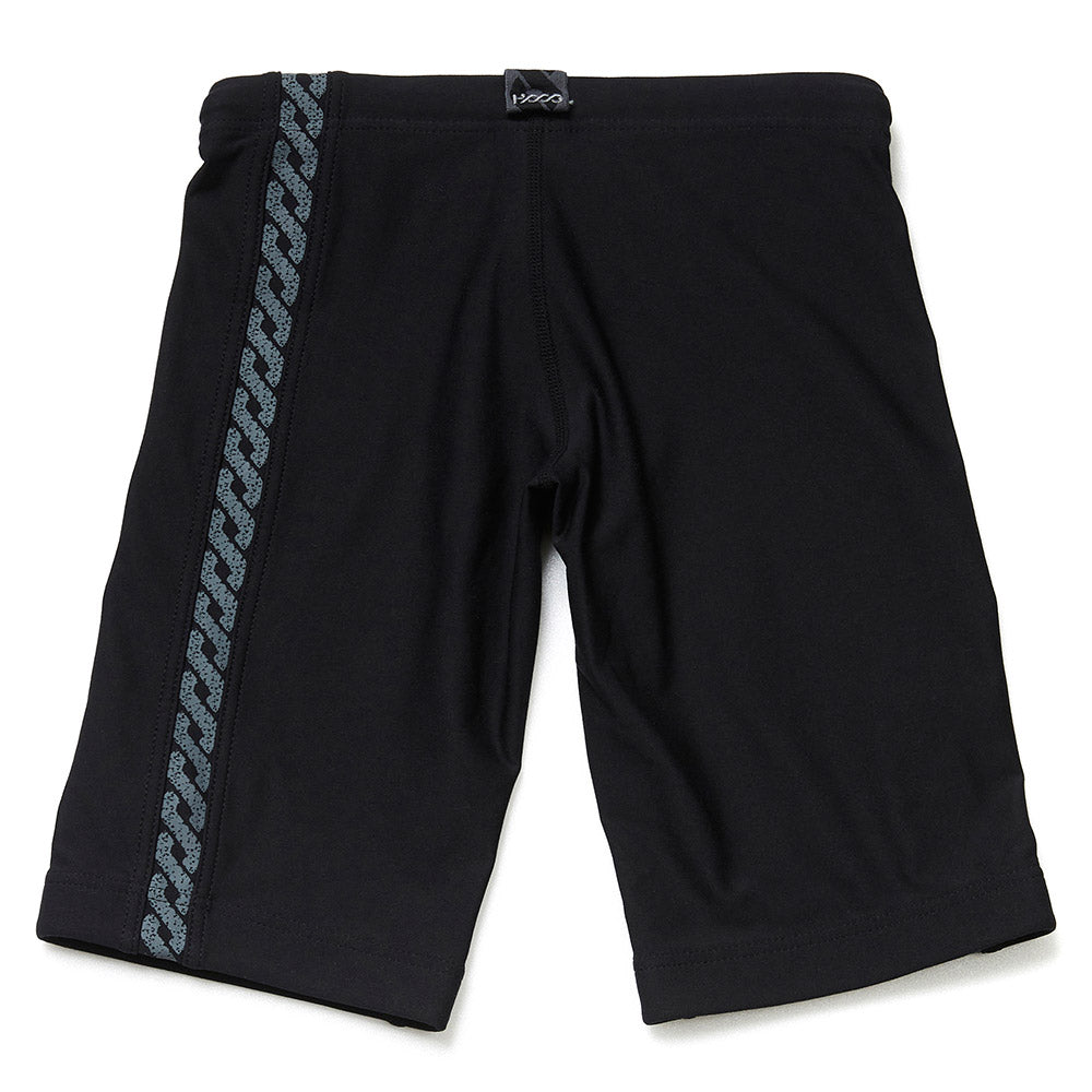 男童黑色专业泳裤