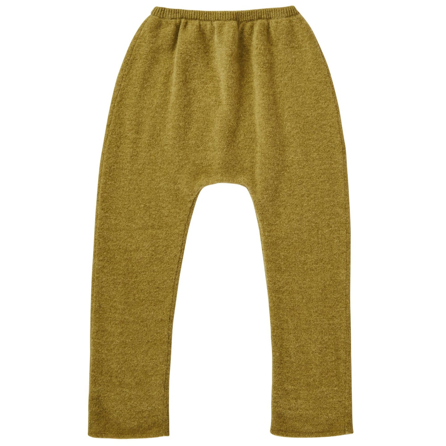 Boys Green Wool Knitted Trouser