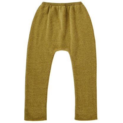 Boys Green Wool Knitted Trouser