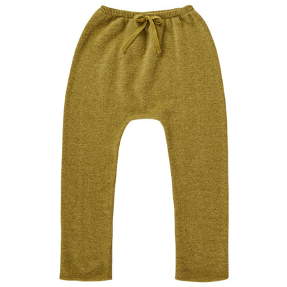 Boys Green Wool Knitted Trouser
