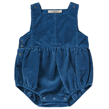 Baby Blue Cotton Woven Bodysuit