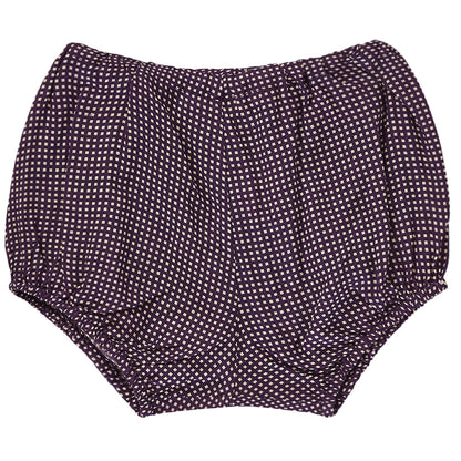 Baby Deep Purple Woven Bloomer