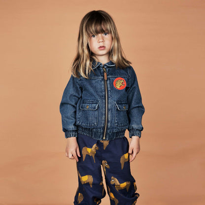 Girls Vintage Wash  Organic Cotton Jacket