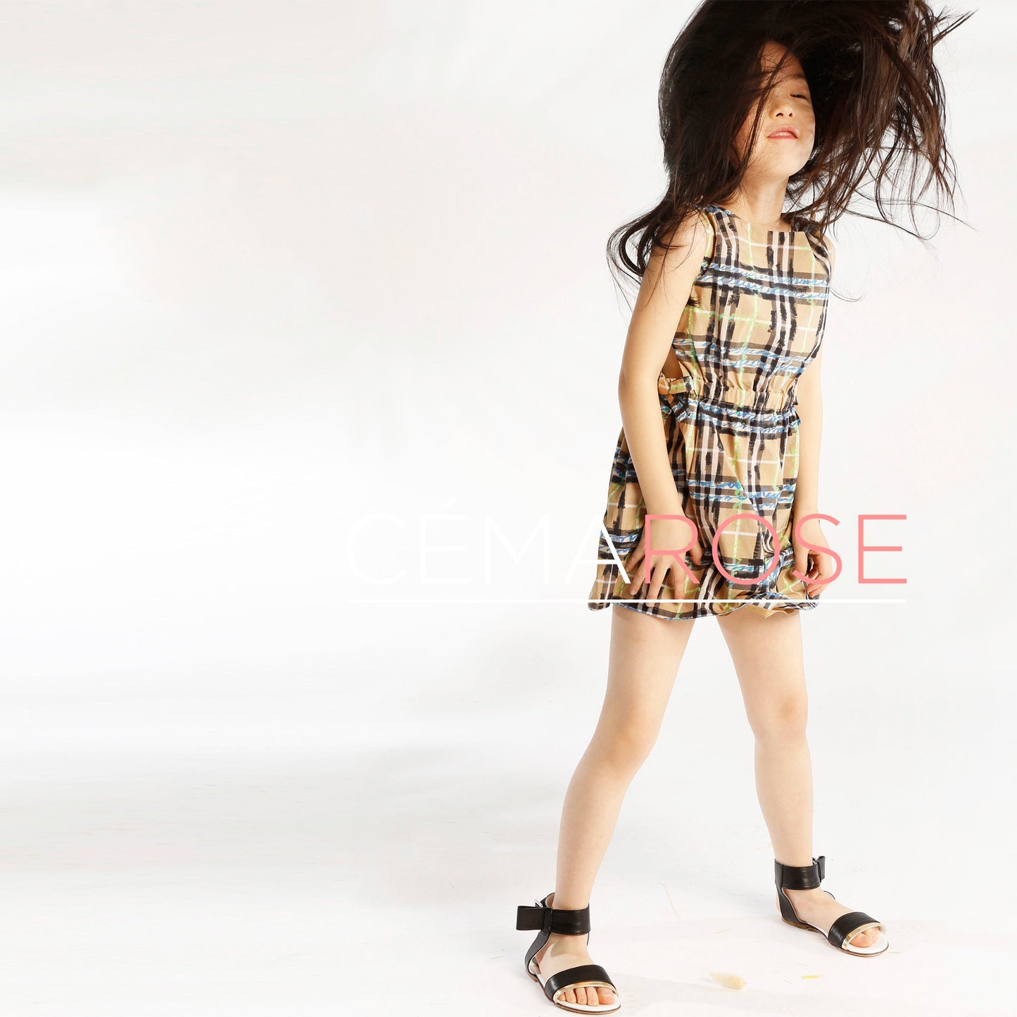 Girls Yellow Cotton Dress