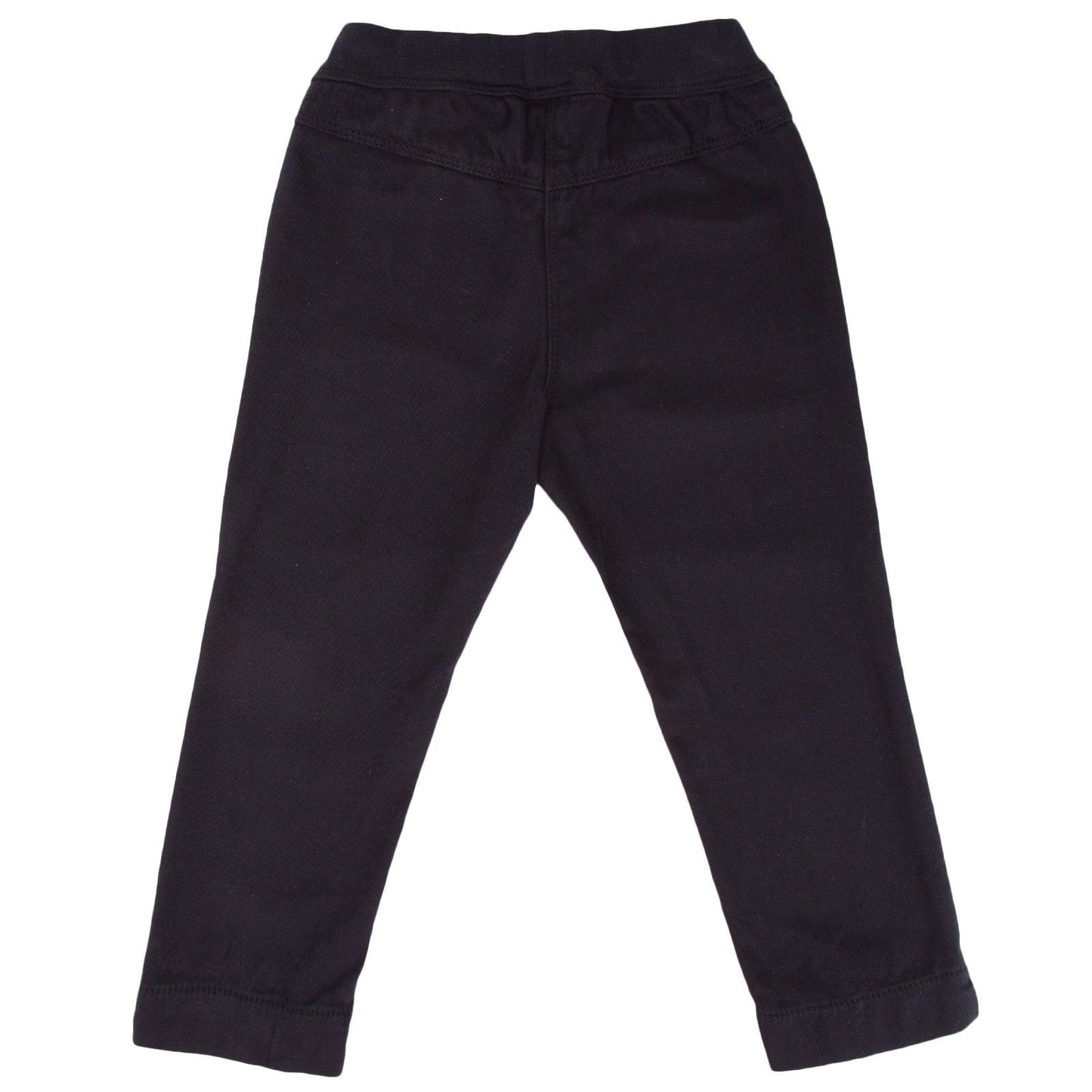Baby Girls Navy Blue Elastic Waistband Trouser