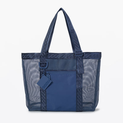 藏青色手提游泳包(36x39x13.5cm)