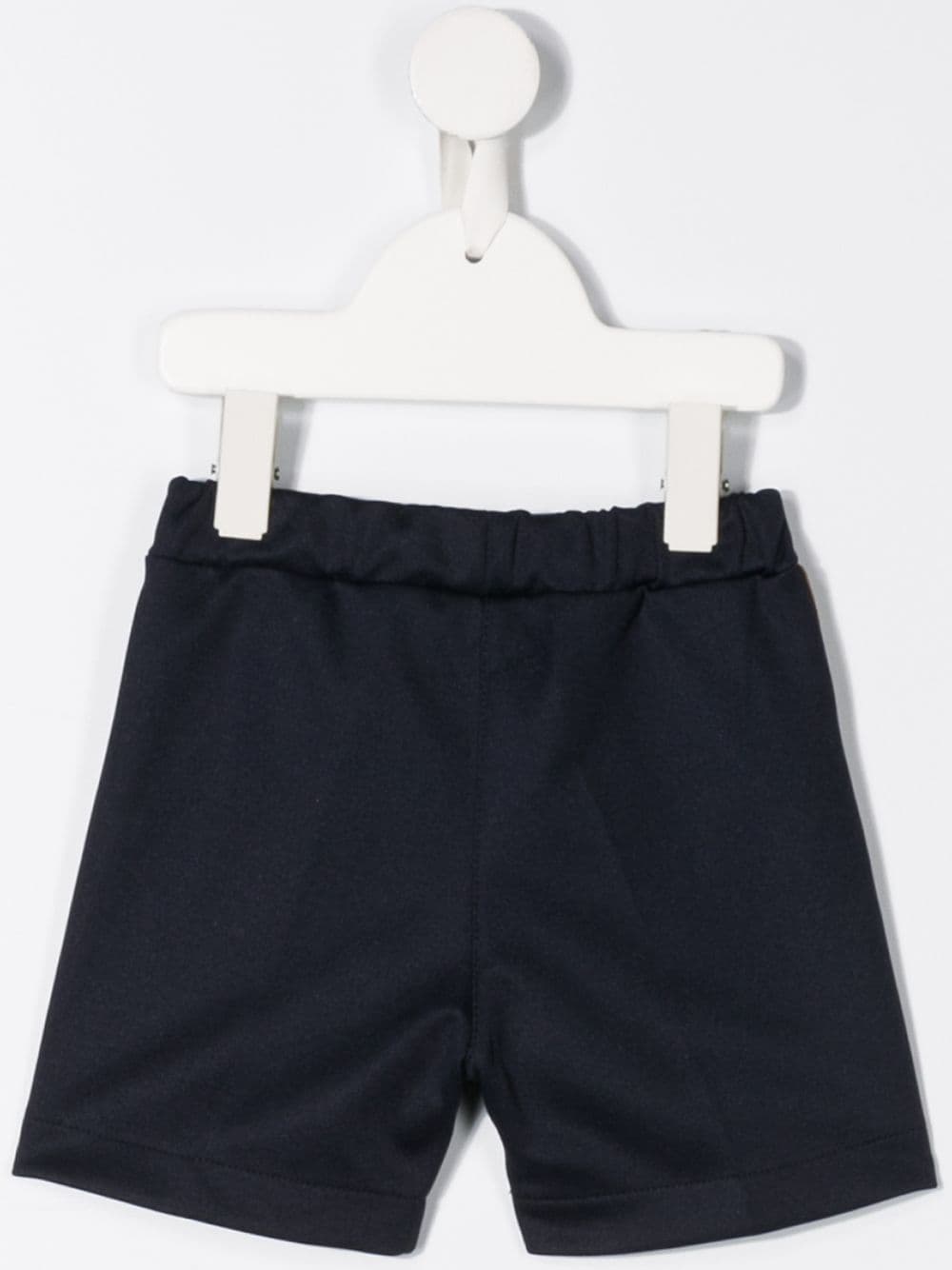 Baby Boys Navy FF Logo Bermuda Shorts