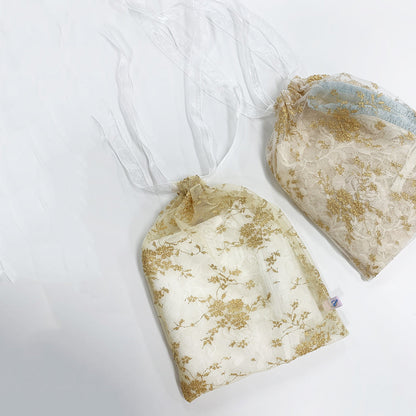 女士白色蕾丝护腿袜