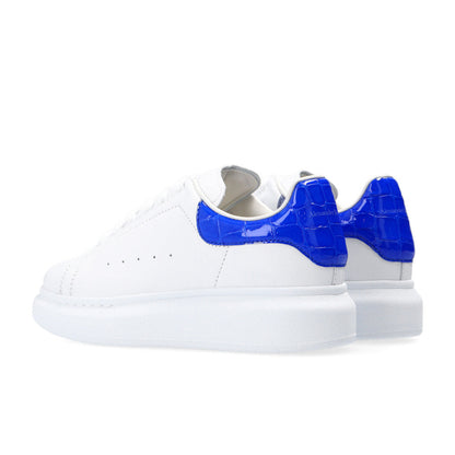 蓝色徽标系带休闲运动鞋