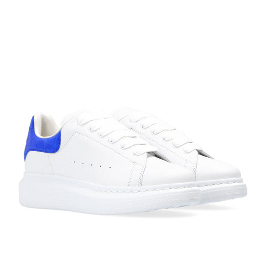 蓝色徽标系带休闲运动鞋