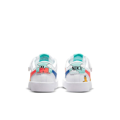 Nike Blazer Low "77" 白粉蓝板鞋 幼童