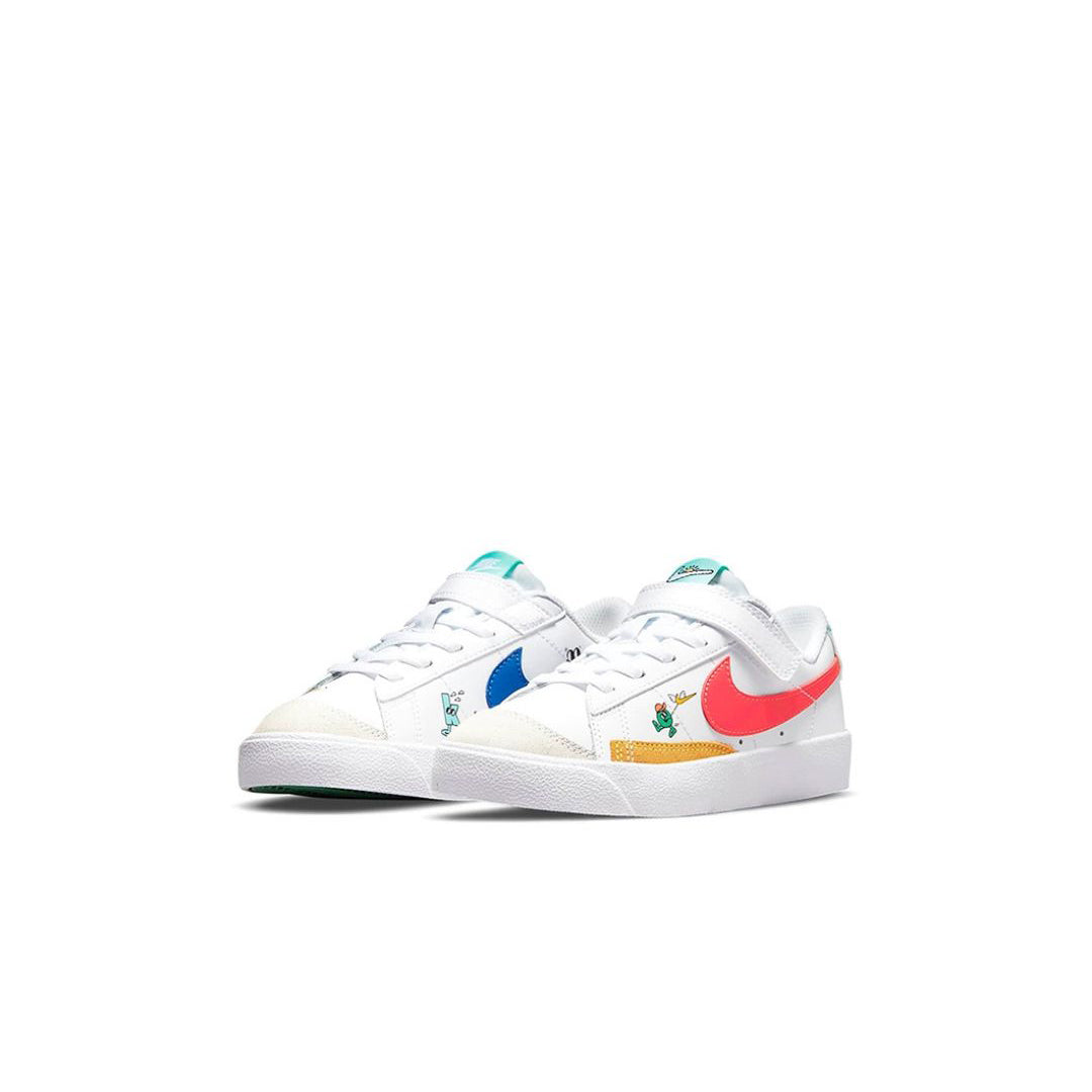 Nike Blazer Low "77" 白粉蓝板鞋 幼童