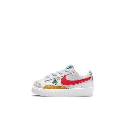 Nike Blazer Low ''77'' 白红蓝板鞋 婴童