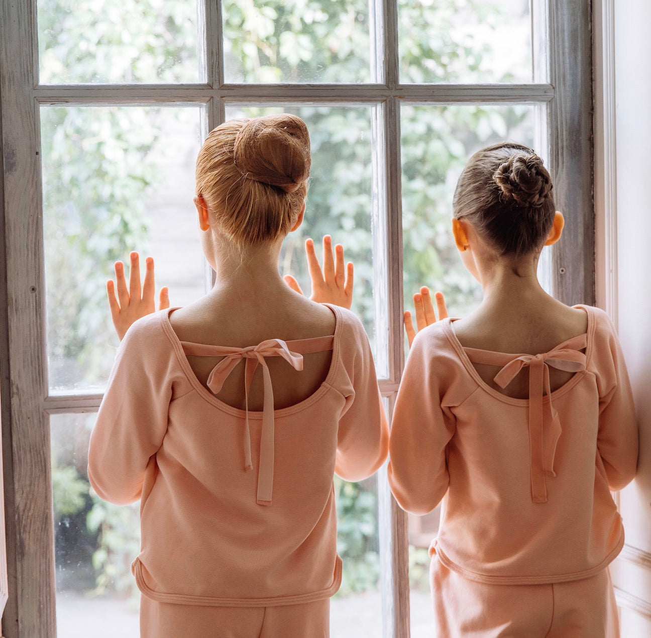 女童粉色芭蕾舞套装