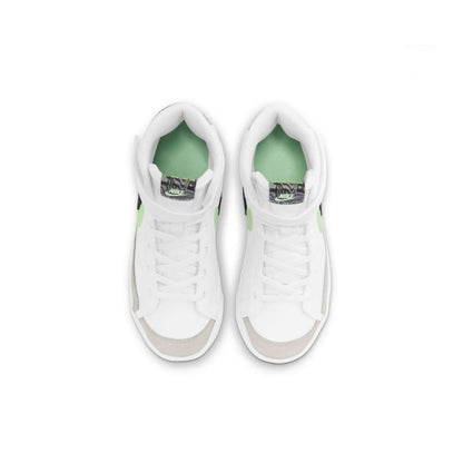 Nike Blazer Mid 77 SE 双钩 黑白绿运动鞋