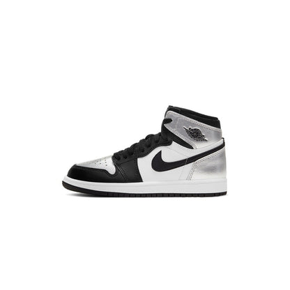 Air Jordan 1 Retro High OG "Silver Toe"银色运动鞋