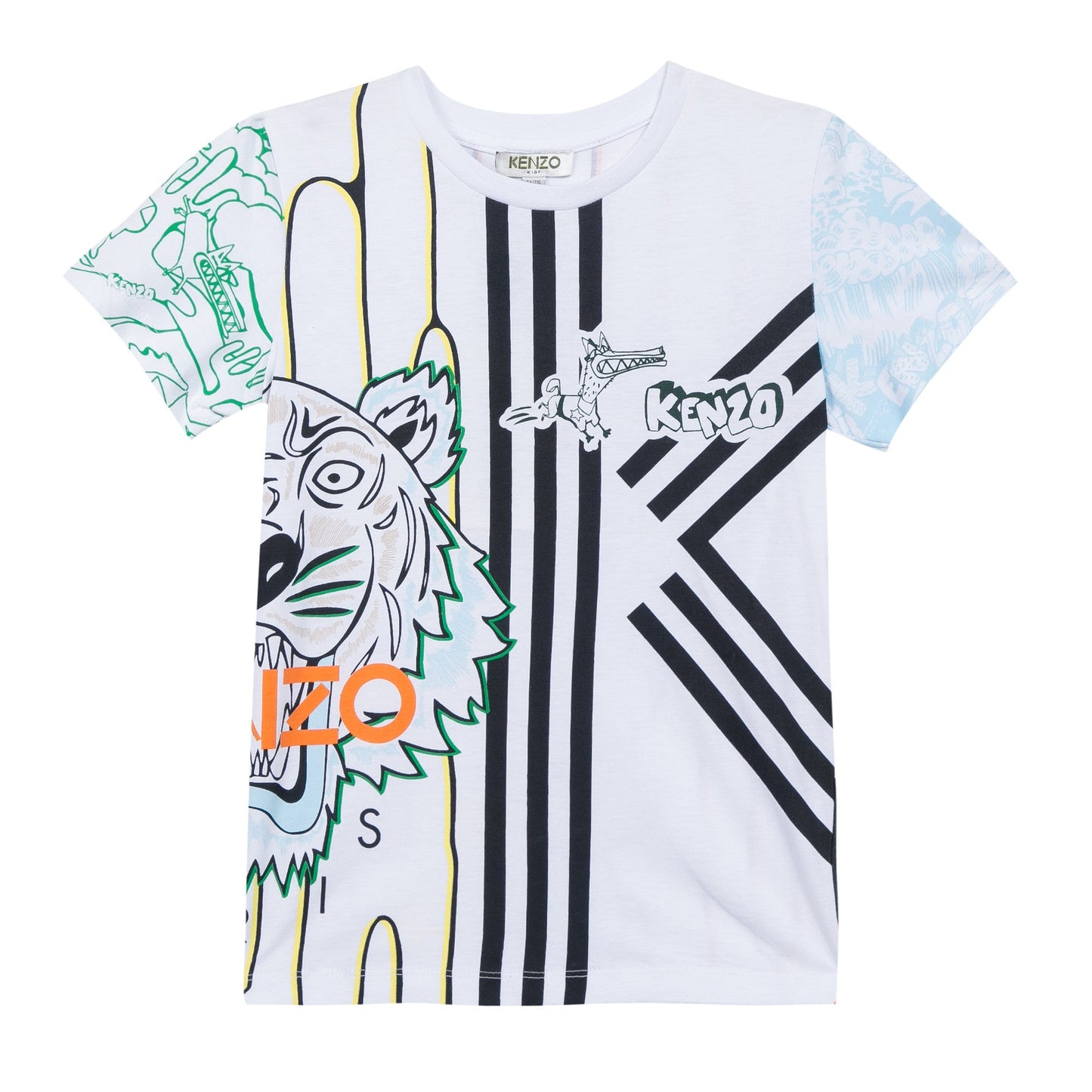 Boys Tiger Printed T-Shirt