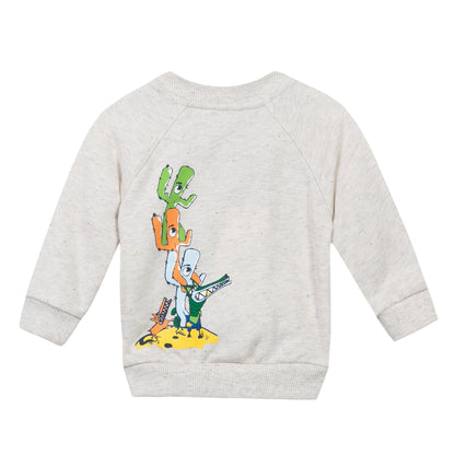 Baby Boys Grey Logo Jacket