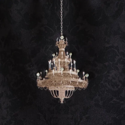 女士黑色芭蕾舞连体衣(183483545/Degage/Magnifique-Chandelier-cristal)