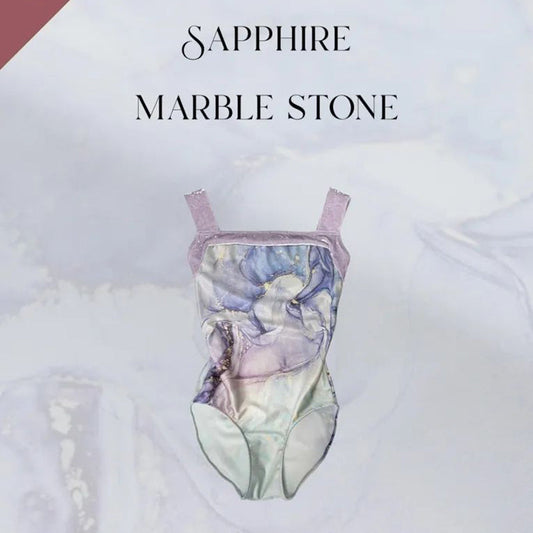 女童浅紫色"Sapphire Marble Stone"芭蕾舞连体衣(186127237/Pique/Lira)