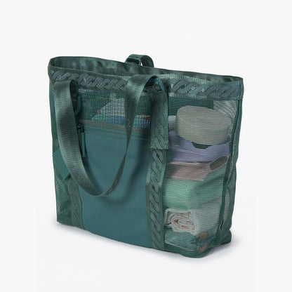 绿色手提游泳包(36x39x13.5cm)