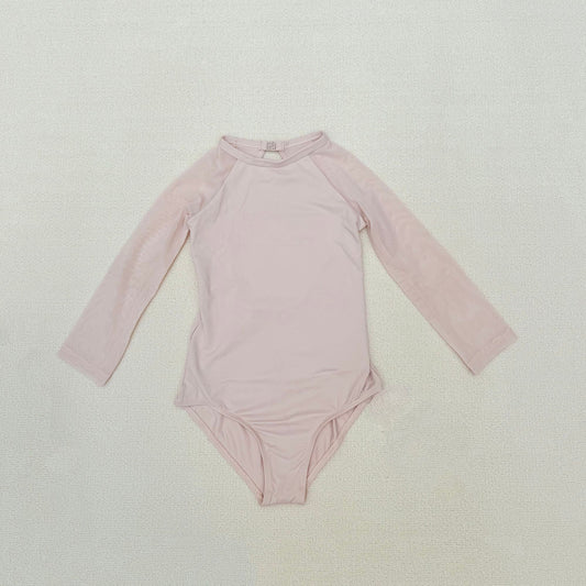 女童裸粉色"Maeve"芭蕾舞连体衣(LUB863/DUSTY NUDE)