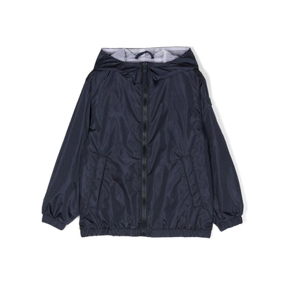 男童蓝色拉链夹克