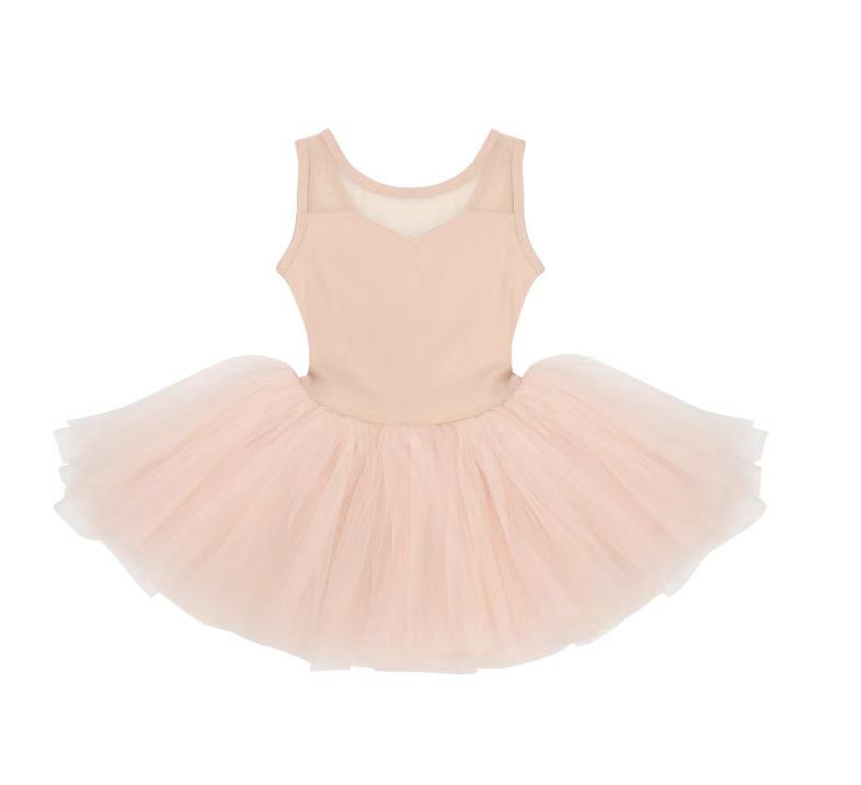 女童粉色芭蕾舞连体衣