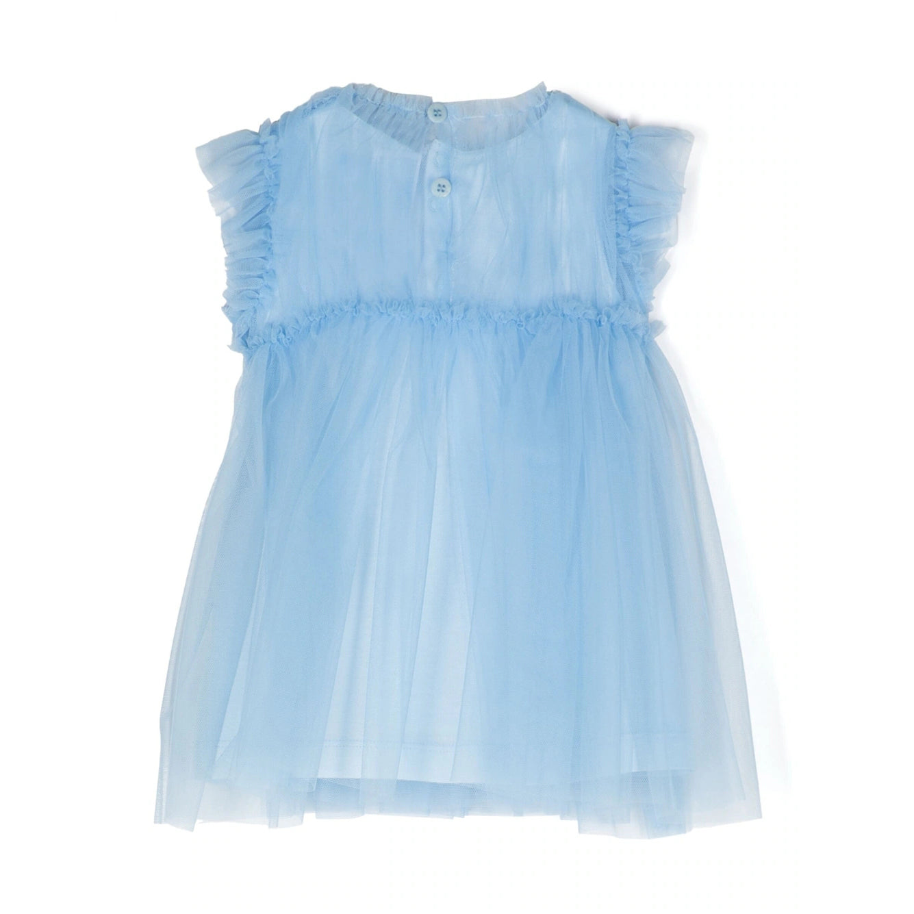 女童蓝色连衣裙