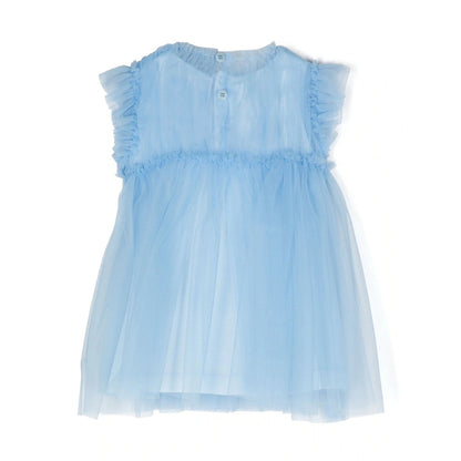 女童蓝色连衣裙