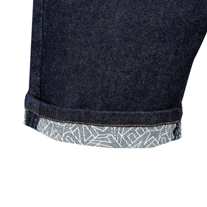 Boys Dark Indigo Cotton Shorts