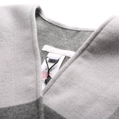 Girls Pale Grey Wool Shawls