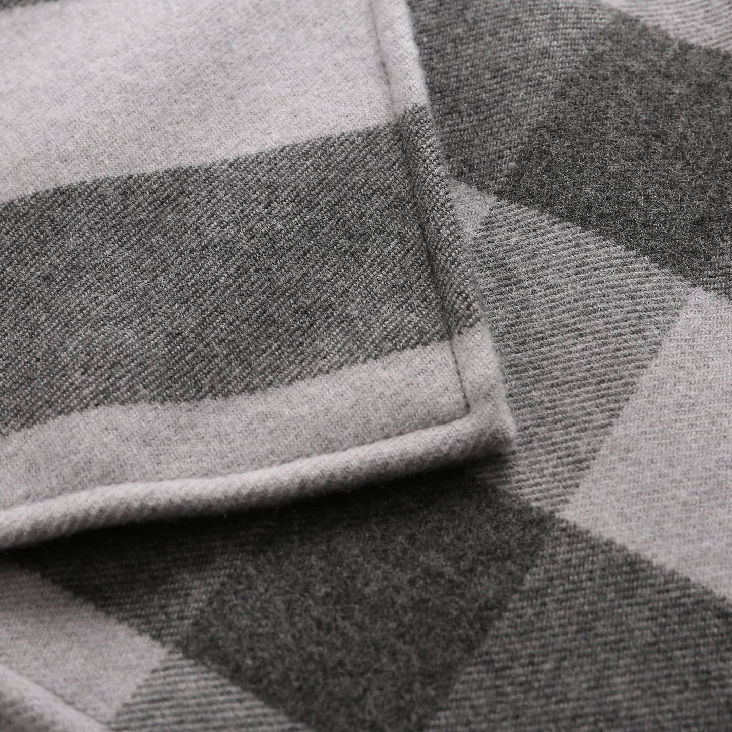Girls Pale Grey Wool Shawls
