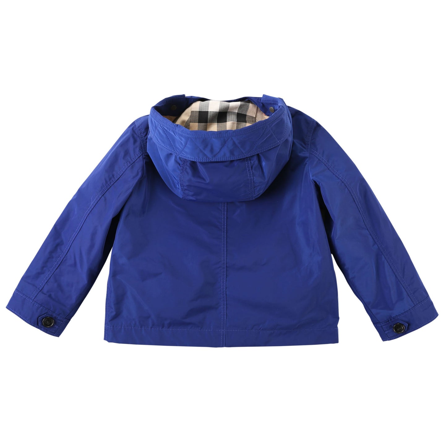 Baby Boys Light Blue Hooded Jacket