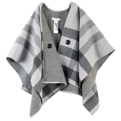 Girls Pale Grey Wool Shawls