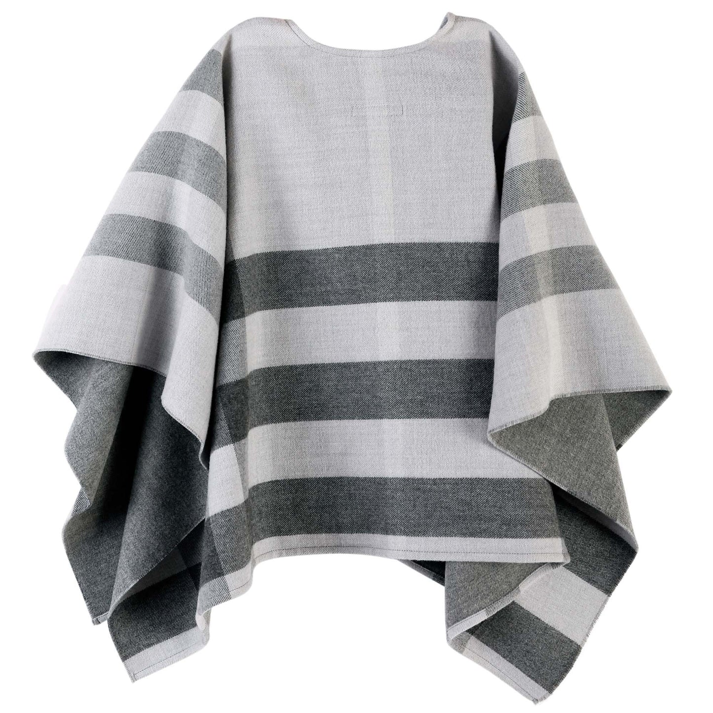 Girls Pale Grey Wool Shawls