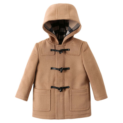 Baby Beige Wool Duffle Coat