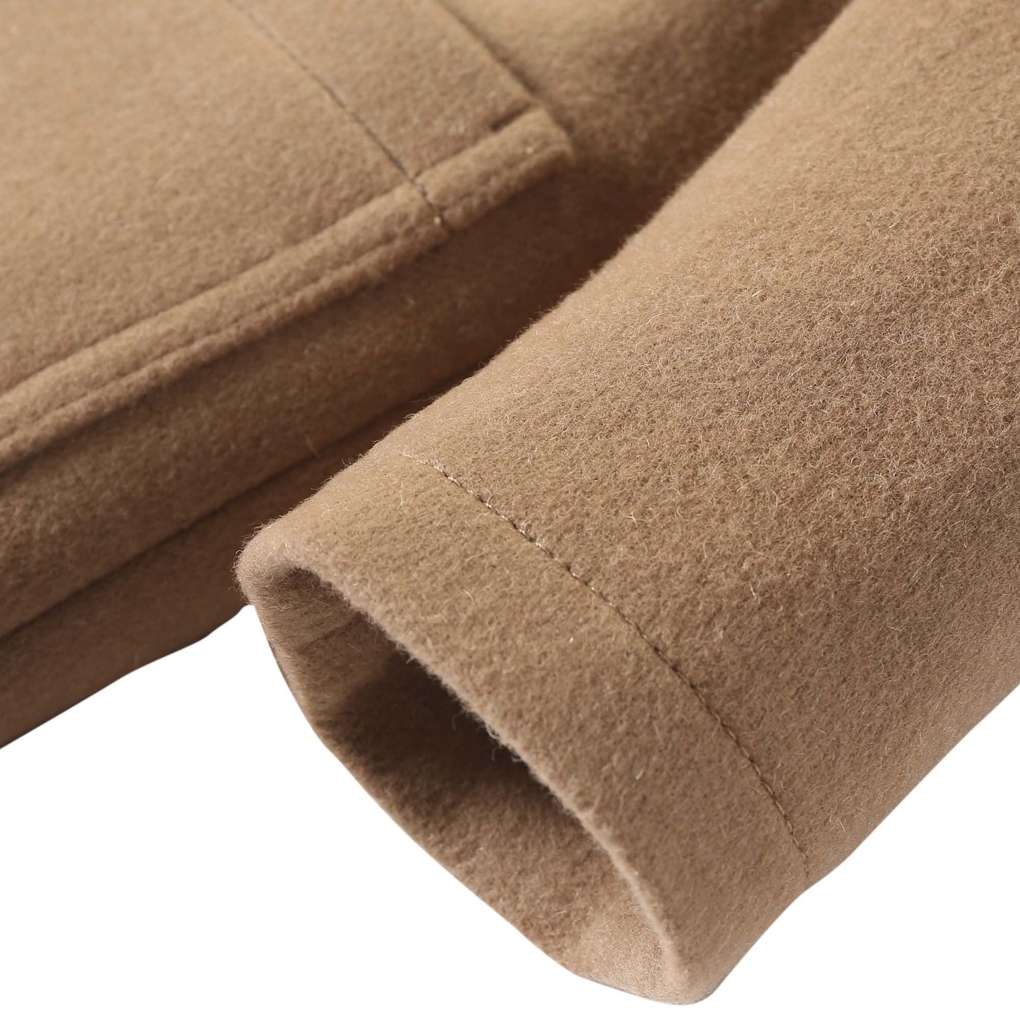 Baby Beige Wool Duffle Coat