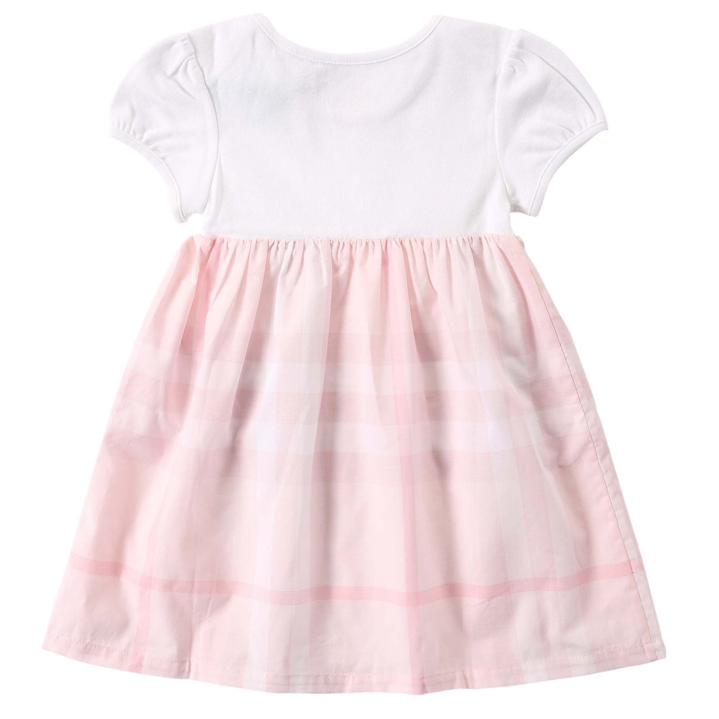 Baby Girls Ice Pink Check Dress