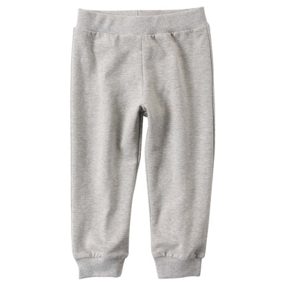 Baby Girls Light Grey Cotton Trouser