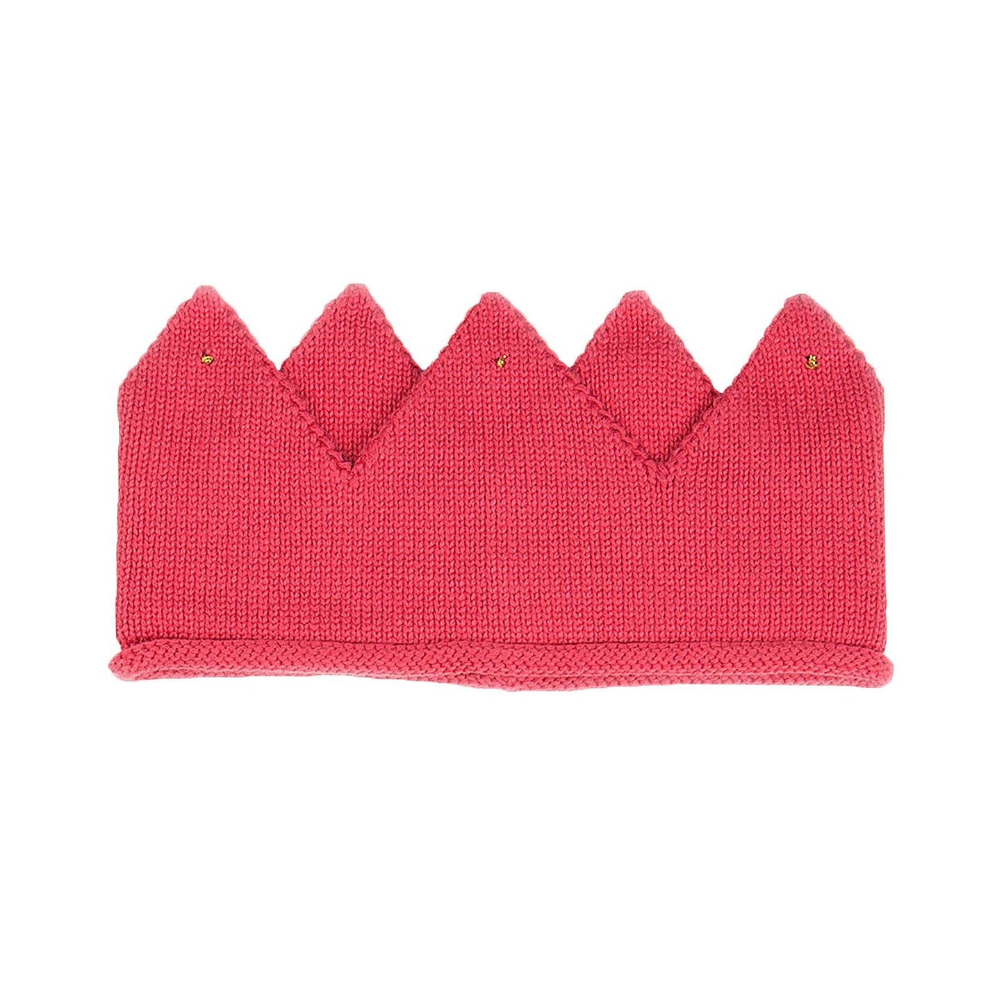 Baby Light Red Alpaga Wool Crown