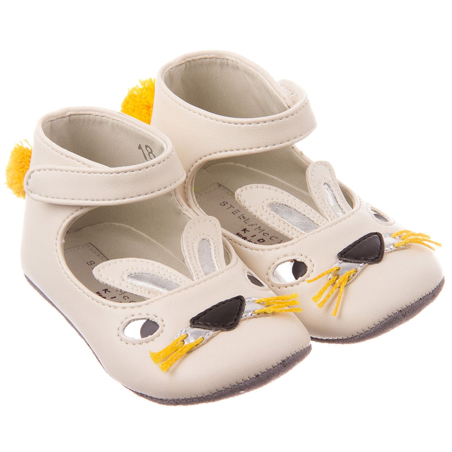 Hopper Baby Girls Beige Bunny Pre-Walker Shoes