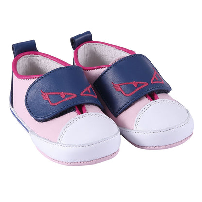 Baby Girls Pink 'Monster' Style Trainers