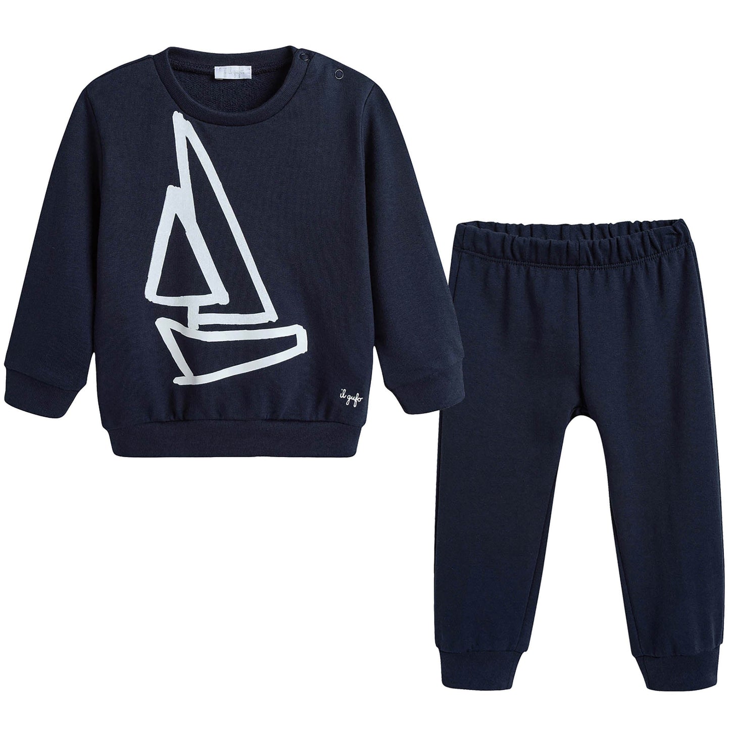 Baby Boys Navy Blue Tracksuit