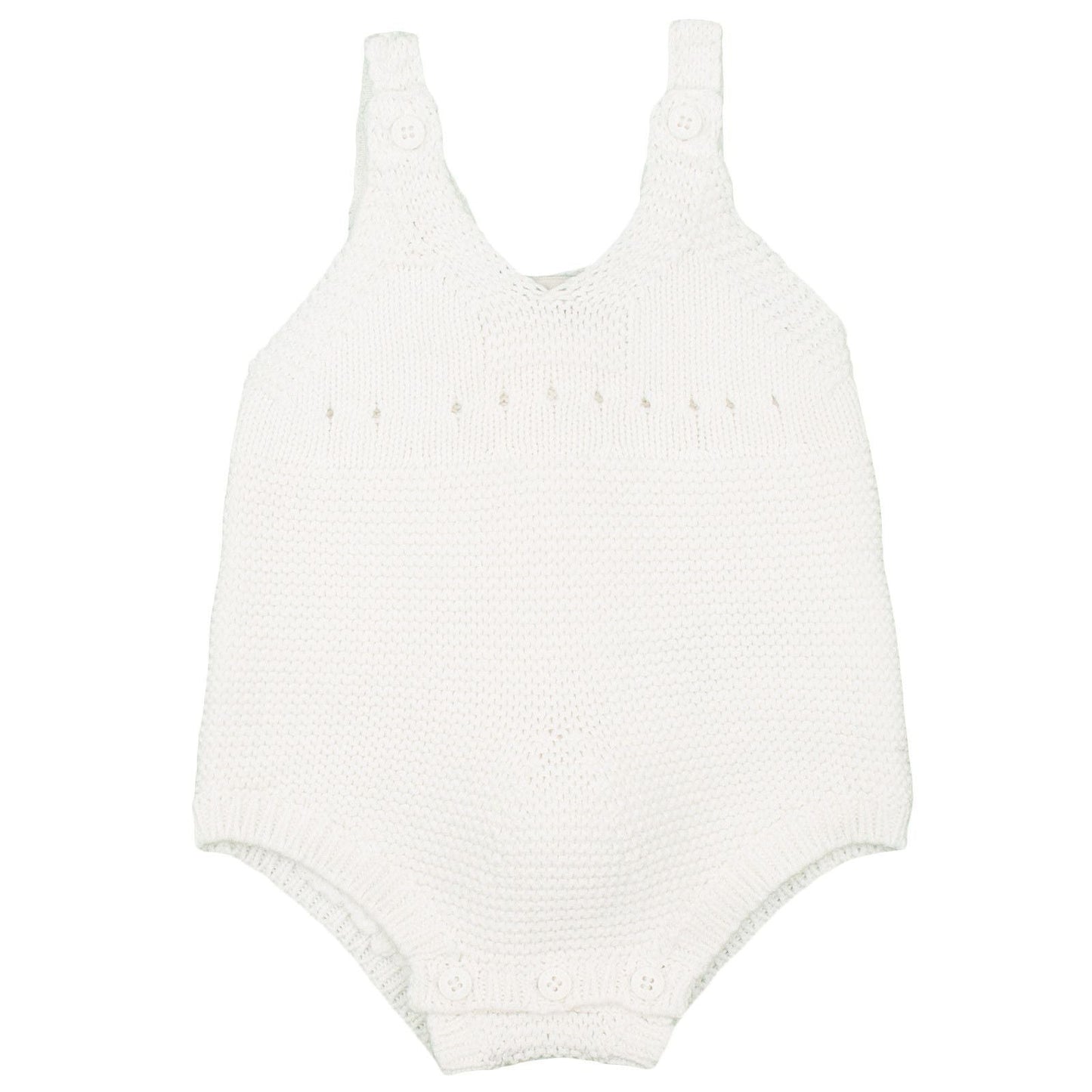 Bunny Baby Ivory Cotton Cashmere Bodysuit With Yellow Bunny Print