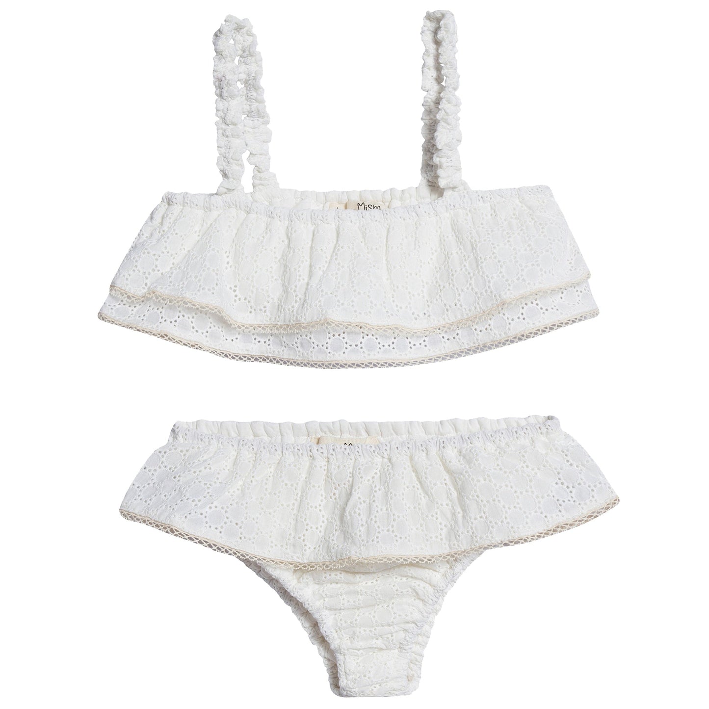 Girls White "Bluna" Bikini