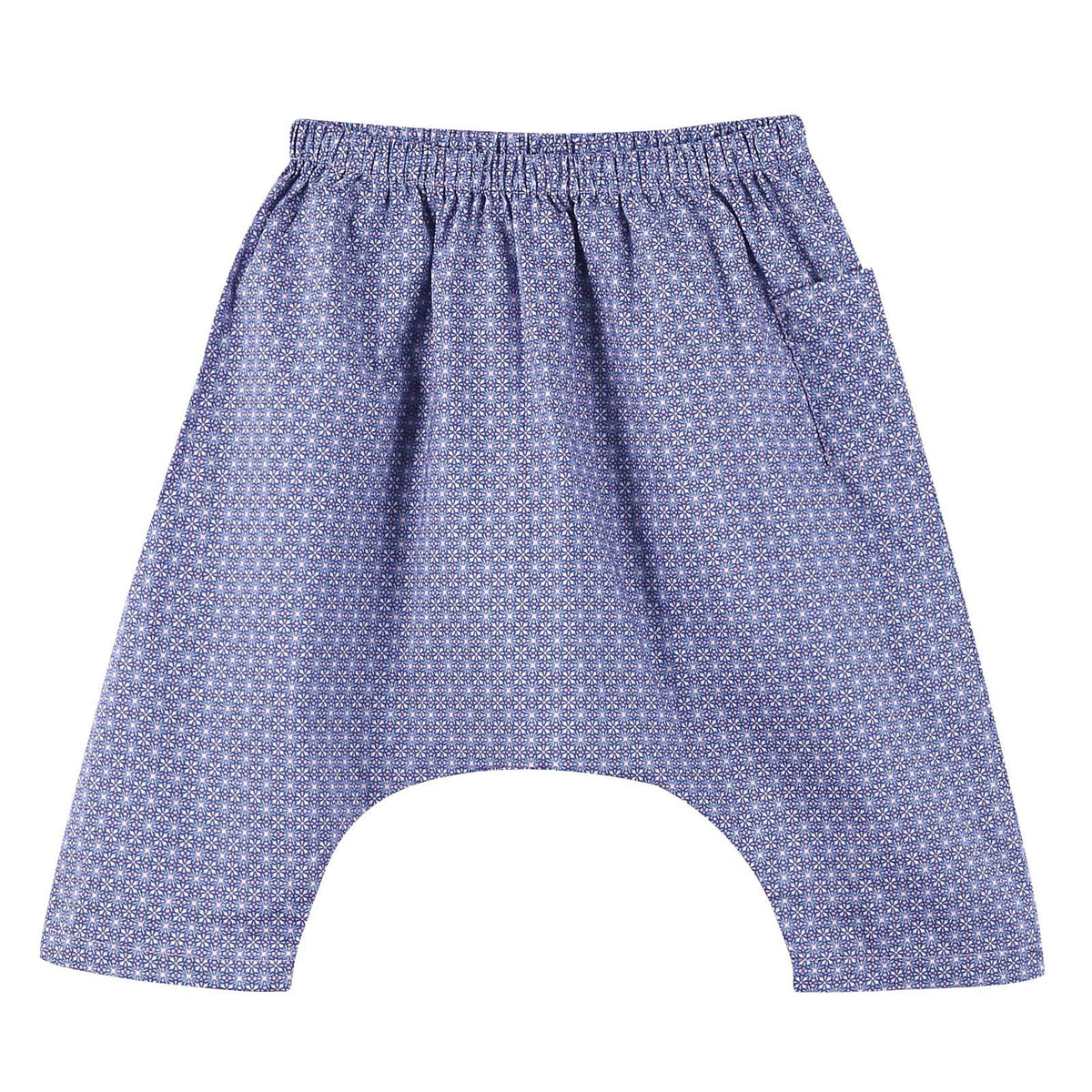 Baby Purple Star Printed Woven Trousers