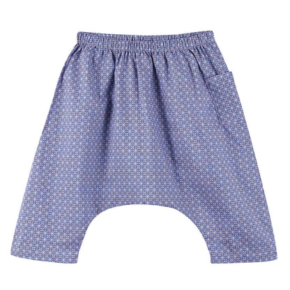 Baby Purple Star Printed Woven Trousers